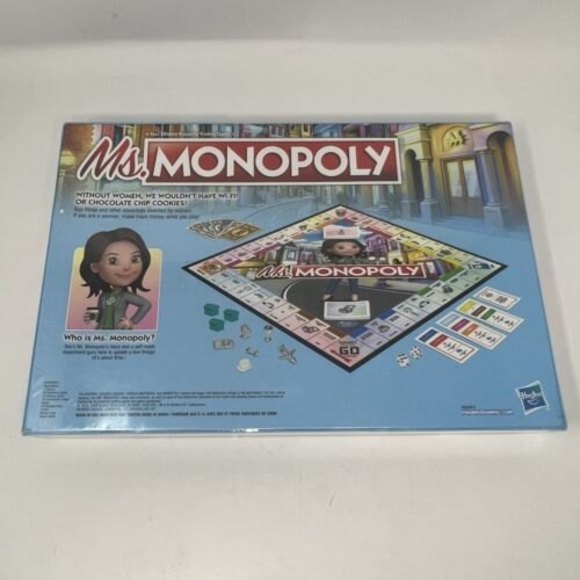 MS MONOPOLY GAME - HASBRO GAMING - NEW SEALED - Picture 4 of 5